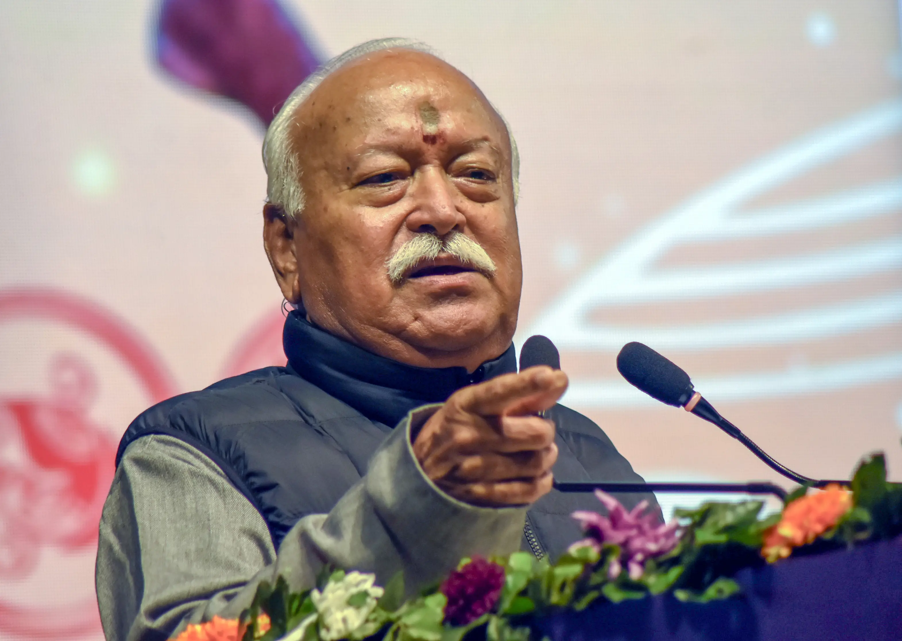 RSS Chief Mohan Bhagwat | Photo: ANI