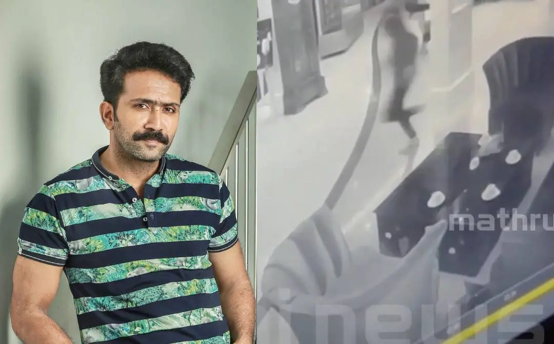 Actor Shine Tom Chacko, CCTV footage