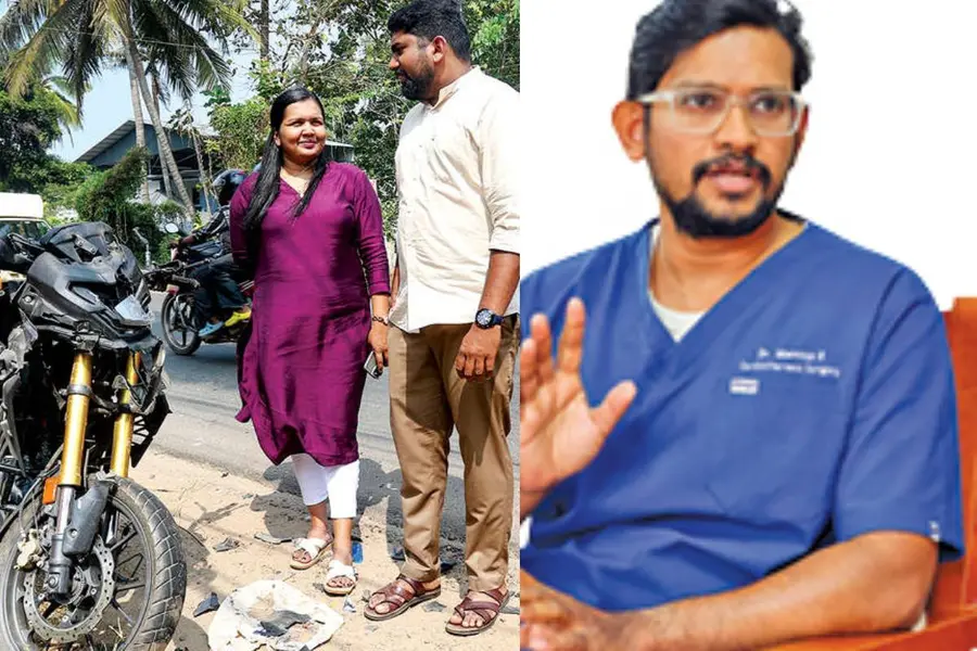 ബ്ലേഡും സ്ട്രോയും കൊണ്ട് നടുറോഡിൽ ശസ്ത്രക്രിയ, ജീവൻ രക്ഷിച്ച് മൂന്ന് ഡോക്ടർമാർ; ക്രിസ്മസ് സമ്മാനം