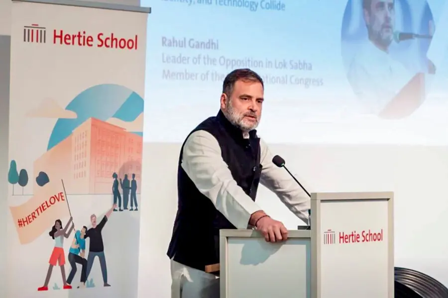'BJP is proposing the elimination of Constitution and its core value,' Rahul in Berlin