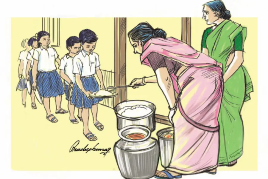 School midday meal payments delayed; portal failure doubles hardship