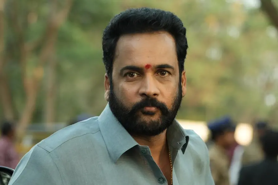 Bigg Boss Telugu star Shivaji speaking at Dhandora pre-release event