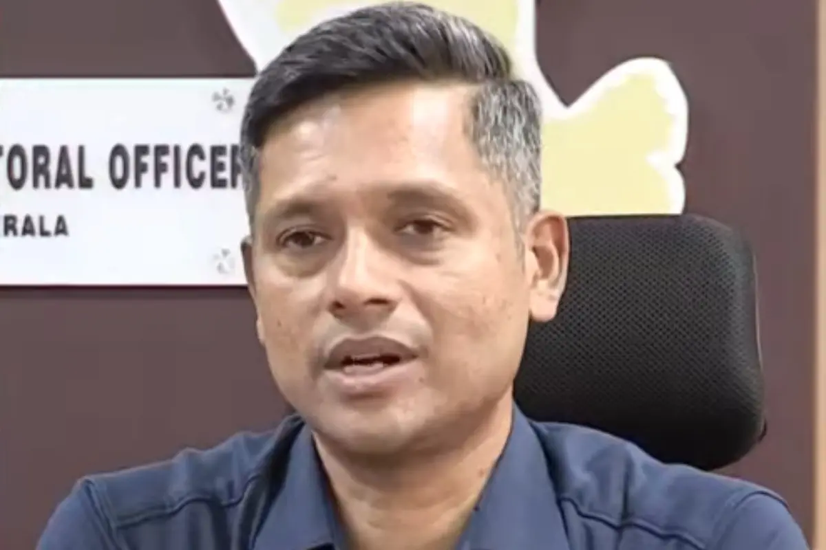 Dr. Rathan U. Kelkar, Chief Electoral Officer (CEO) of Kerala.| Photo : MBI