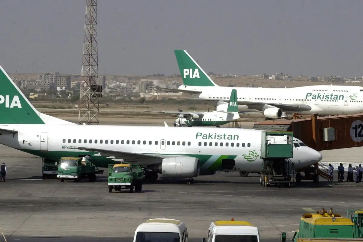 Pakistan airlines (File photo: AFP)