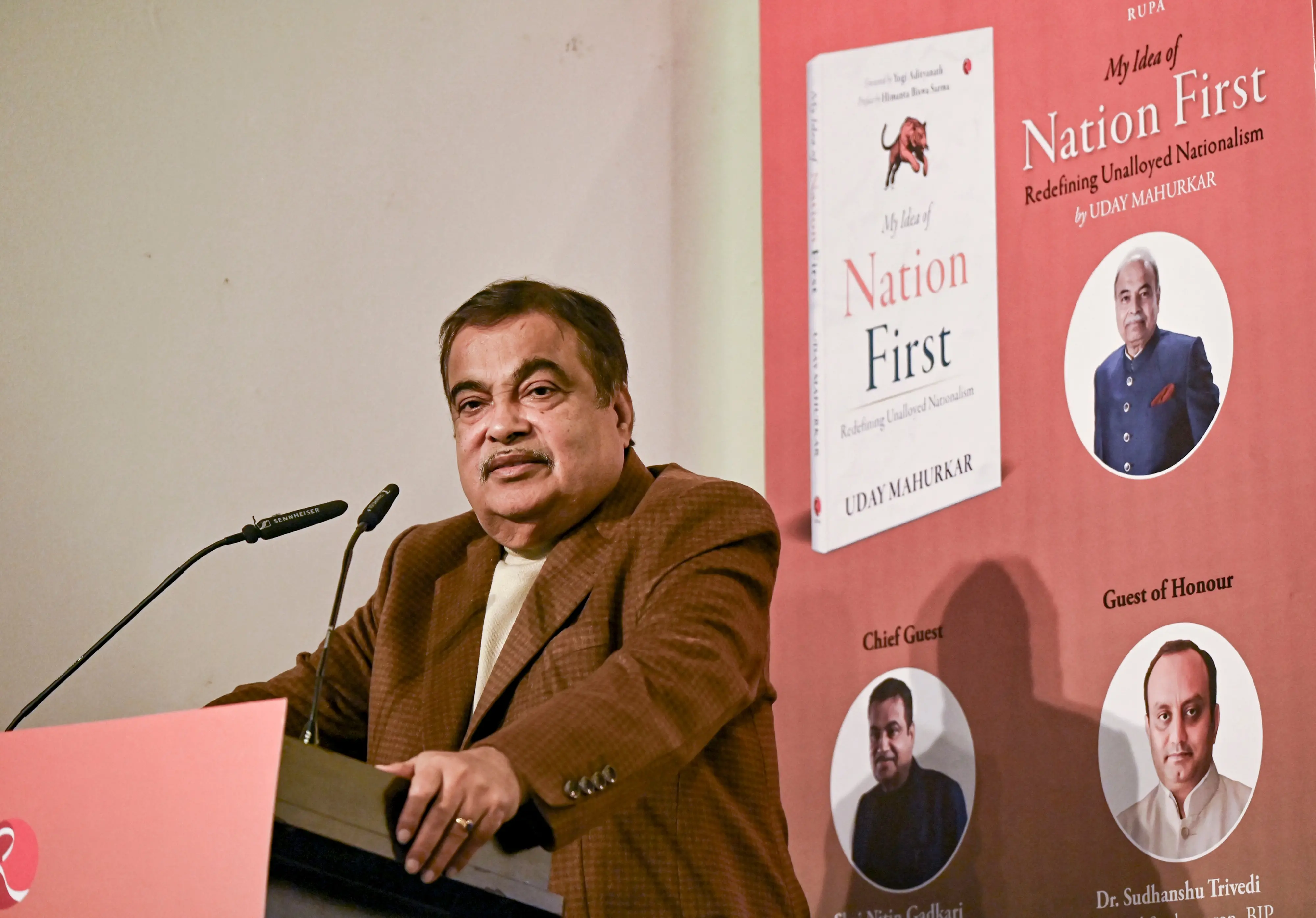 Union Minister Nitin Gadkari speaks during the launch of veteran journalist and former central information commissioner Uday Mahurkar's book| PTI