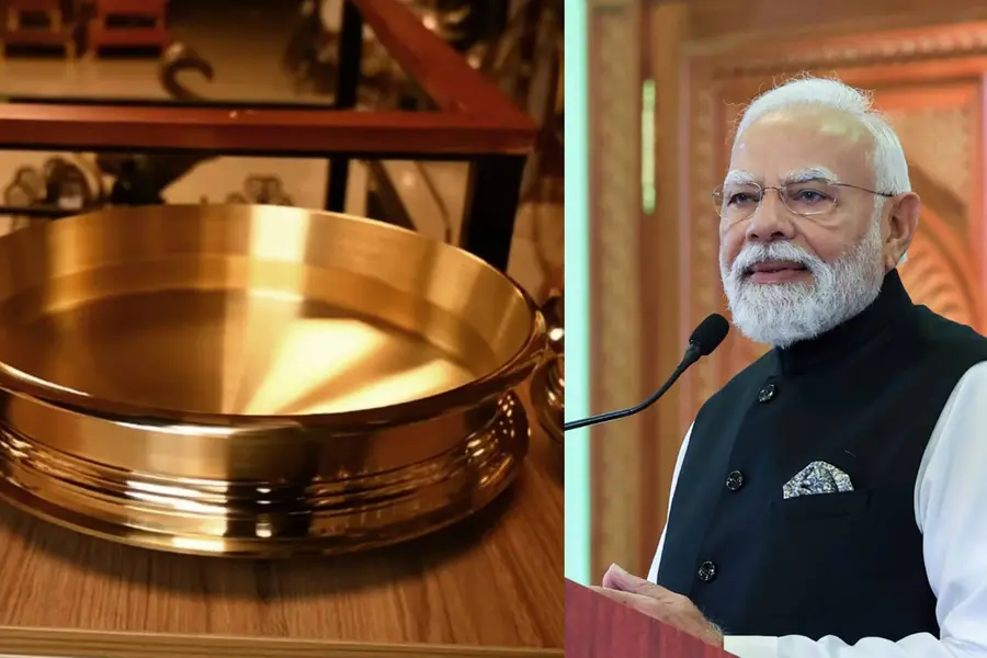 ‘മൻ കീ ബാത്തി’ൽ മാന്നാറിന്റെ ഓട്ടുരുളി,ഓസ്ട്രേലിയൻ പ്രധാനമന്ത്രിക്ക് സമ്മാനിച്ചുവെന്ന് മോദി