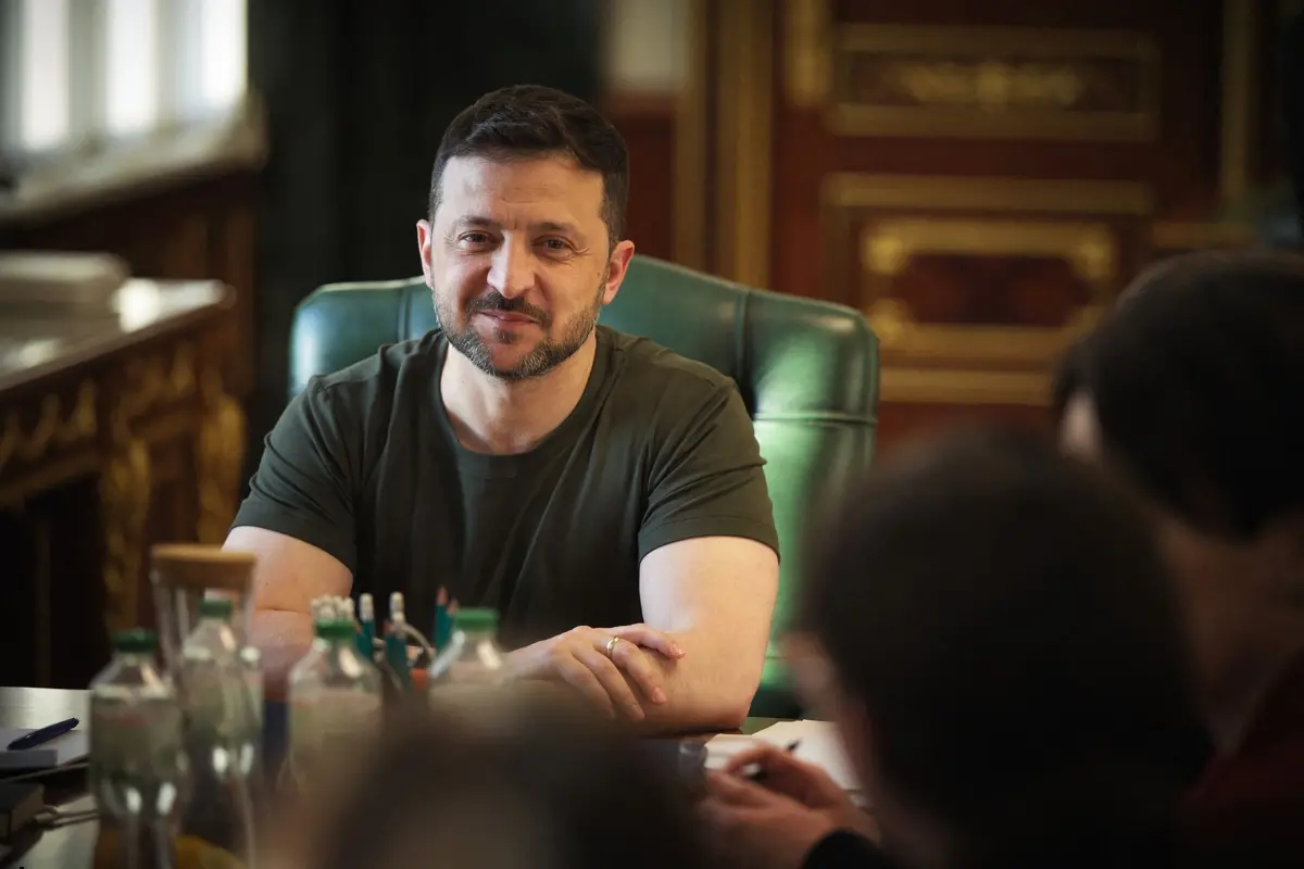 Ukraine President Volodymyr Zelenskyy