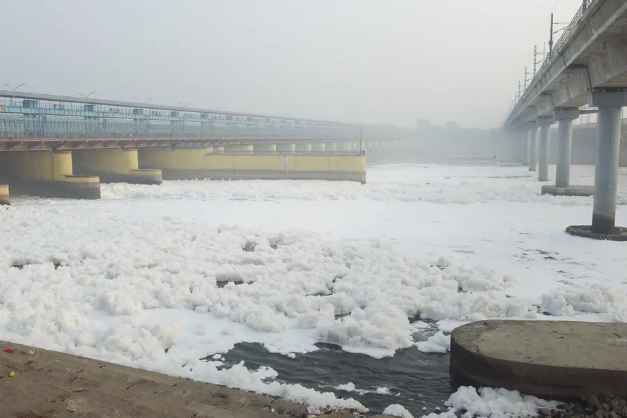 Yamuna River pollution