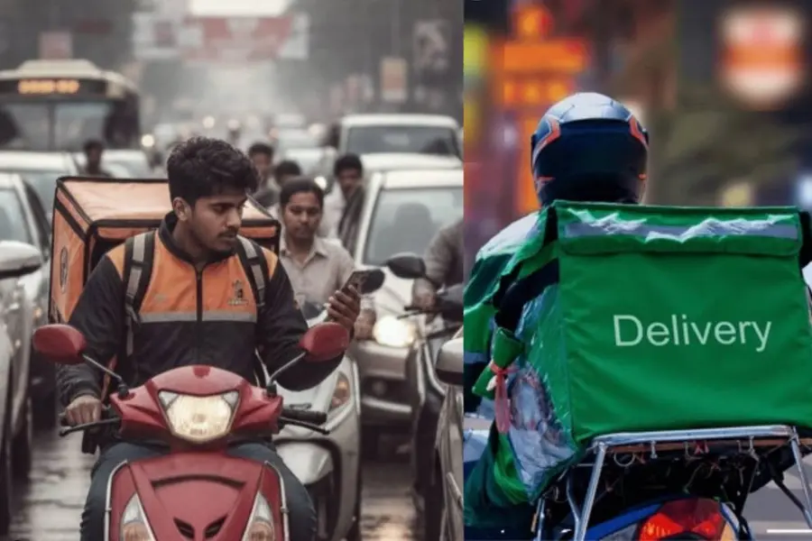 സ്പീഡ്, മൊബൈൽ ഉപയോഗം, ഹെൽമറ്റ് ഒഴിവാക്കൽ; ഡെലിവറി ബോയ് നിയമം ലംഘിച്ചാൽ പണി കമ്പനിക്ക്
