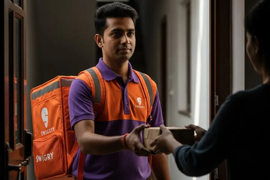 Swiggy delivery guy