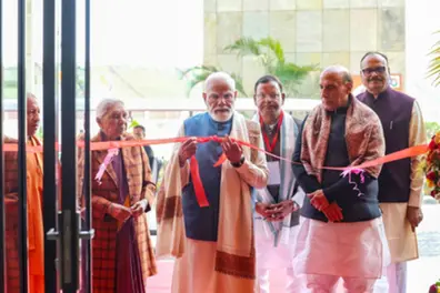 PM Modi inaugurates Rashtriya Prerna Sthal in Lucknow; Pays tribute to Atal, Mukherjee, Deendayal