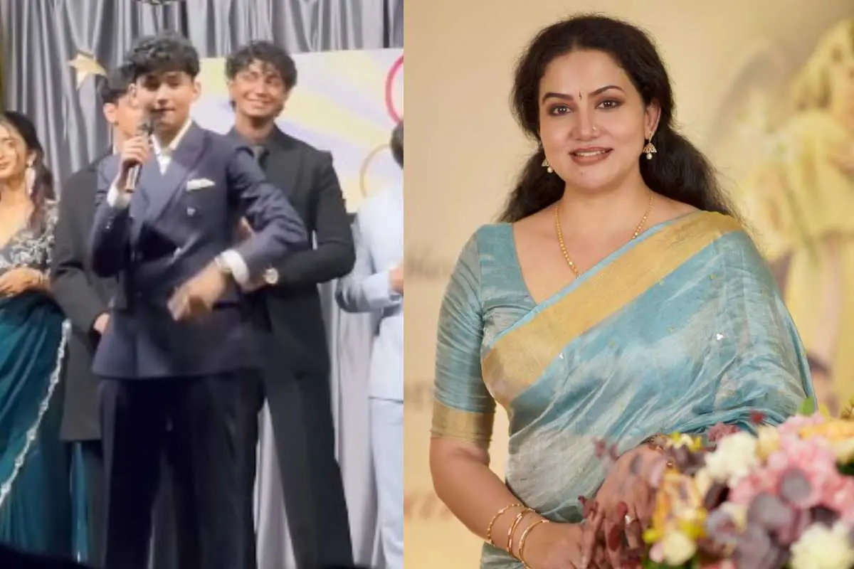 ഷീലു എബ്രഹാം പങ്കുവെച്ച മകന്റെ വീഡിയോയില് നിന്ന് / ഷീലു എബ്രഹാം | Photo: instagram/ sheelu abraham