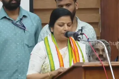 Amid controversy, Dr Niji Justin sworn in as Thrissur Mayor