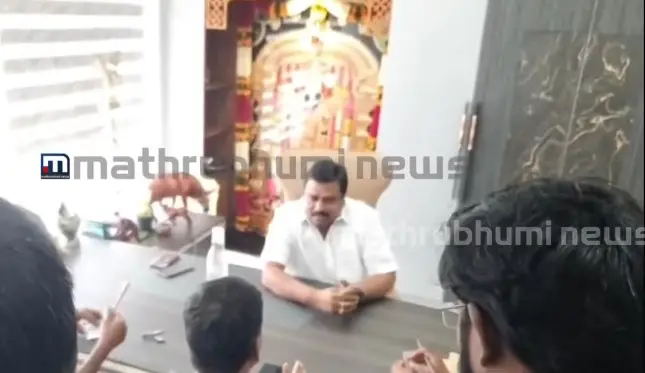 ഡി. മണി | Photo: Screengrab/Mathrubhumi News