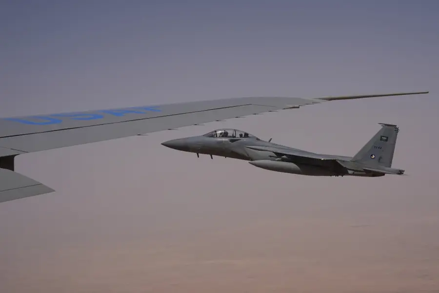 Saudi Air Force F-15 warplane