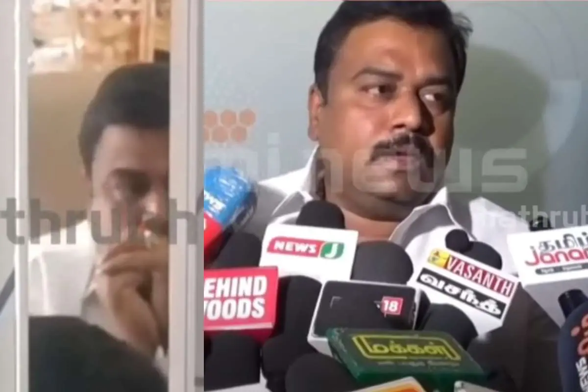 എസ്ഐടി ചോദ്യം ചെയ്ത മണി എന്ന വ്യക്തി | Photo: screengrab/ Mathrubhumi News