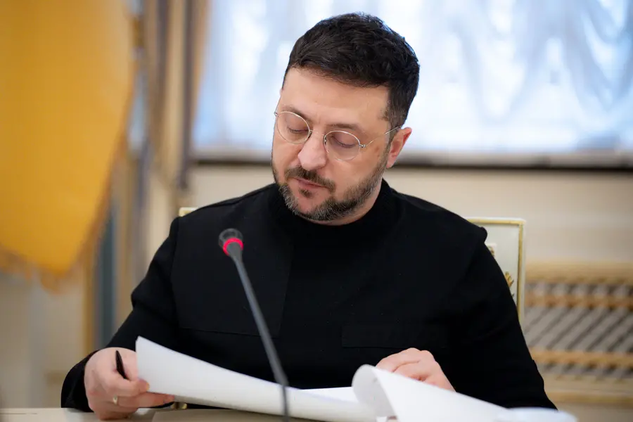 Ukraine's President Volodymyr Zelensky