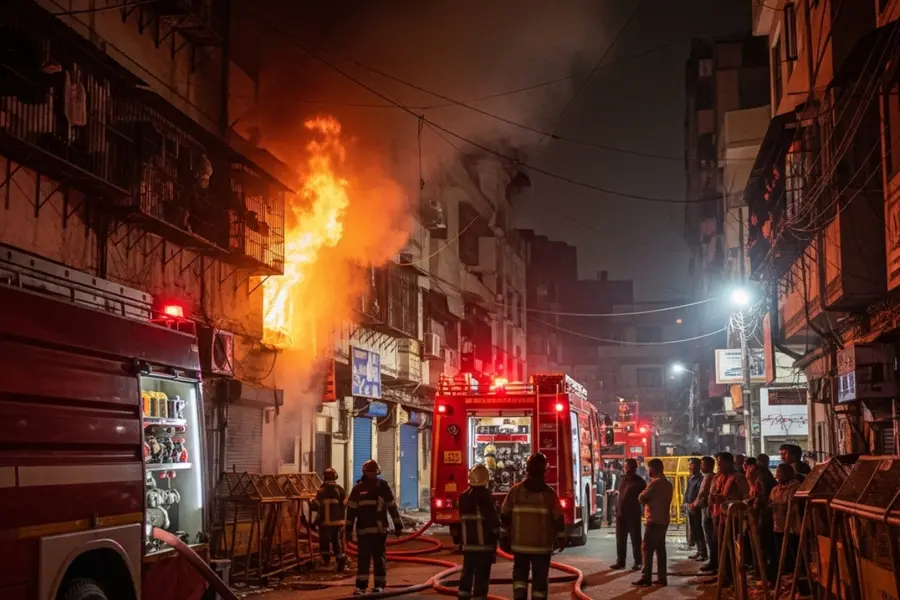 Delhi sees three fire incidents in hours; police probe underway