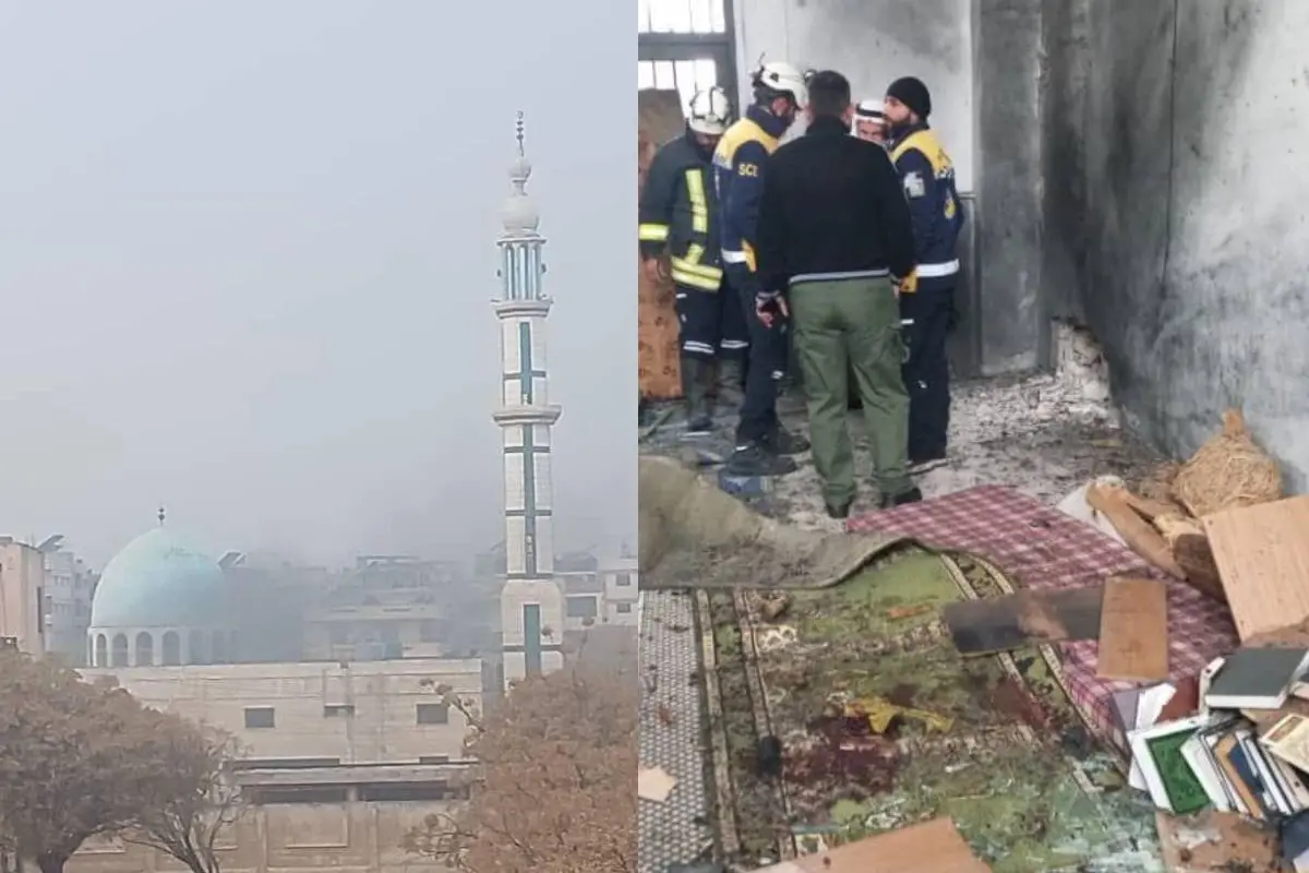 Syria`s Homs mosque bombed during Friday prayers