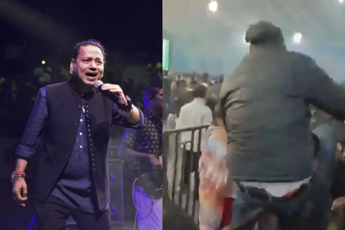 Security concerns prompt Kailash Kher to address unruly crowd in Gwalior