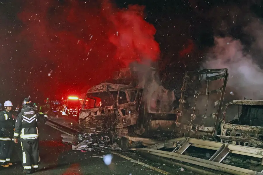 Japan Highway Accident