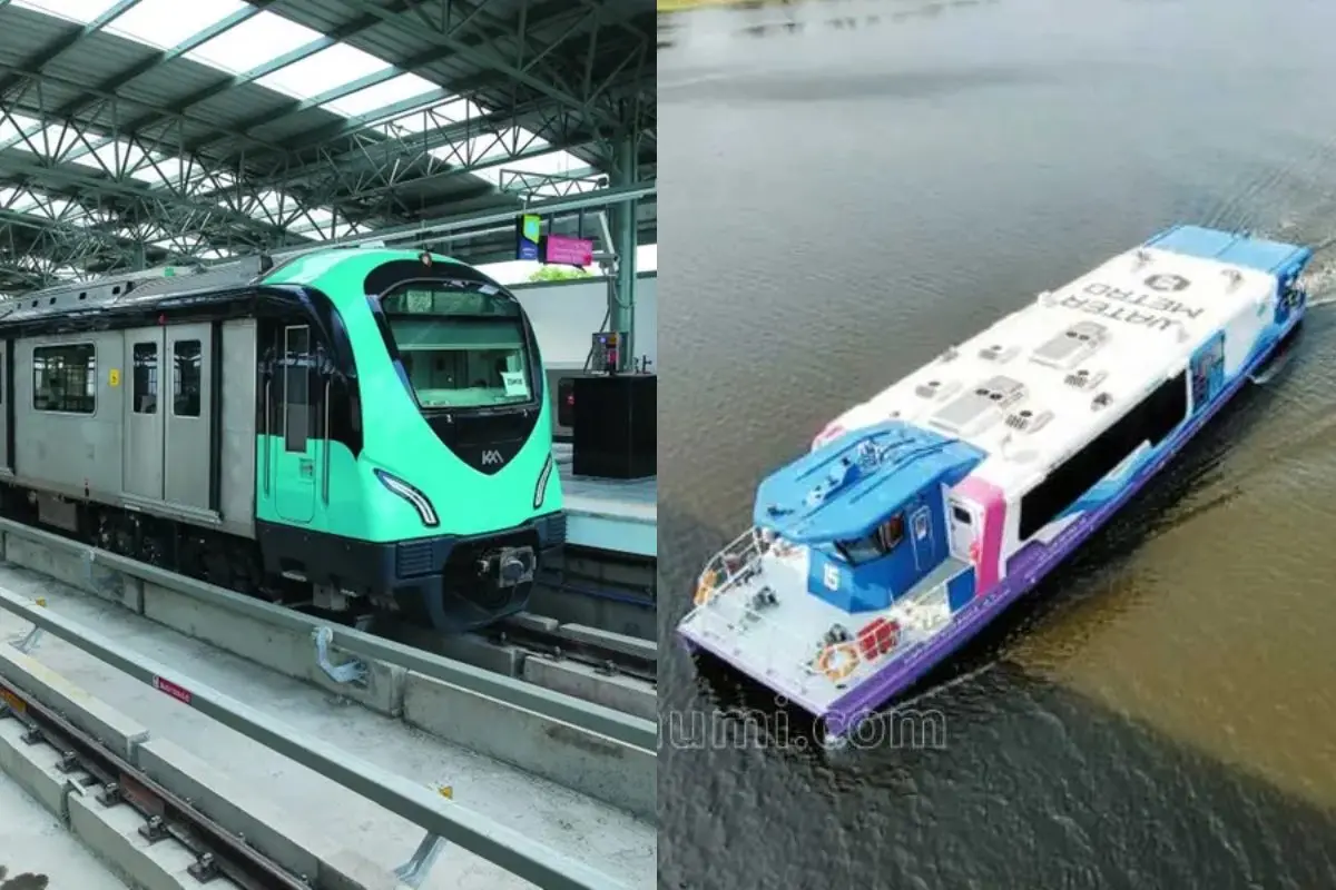 കൊച്ചി മെട്രോ,വാട്ടർ മെട്രോ| photo: mathrubhumi