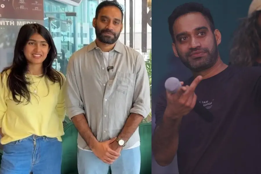 Riya Shibu and Akhil Sathyan