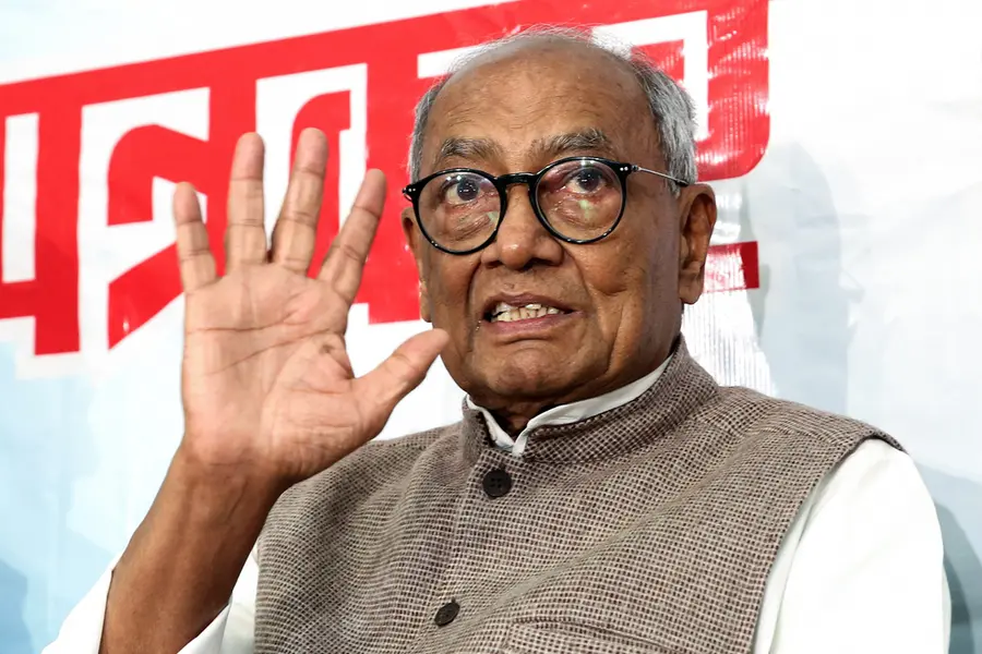 Senior Congress leader and Rajya Sabha MP Digvijaya Singh
