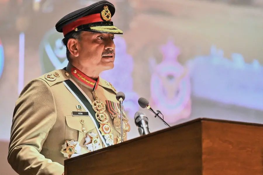 Pakistan's Chief of Defense Forces and Army Chief Gen. Asim Munir