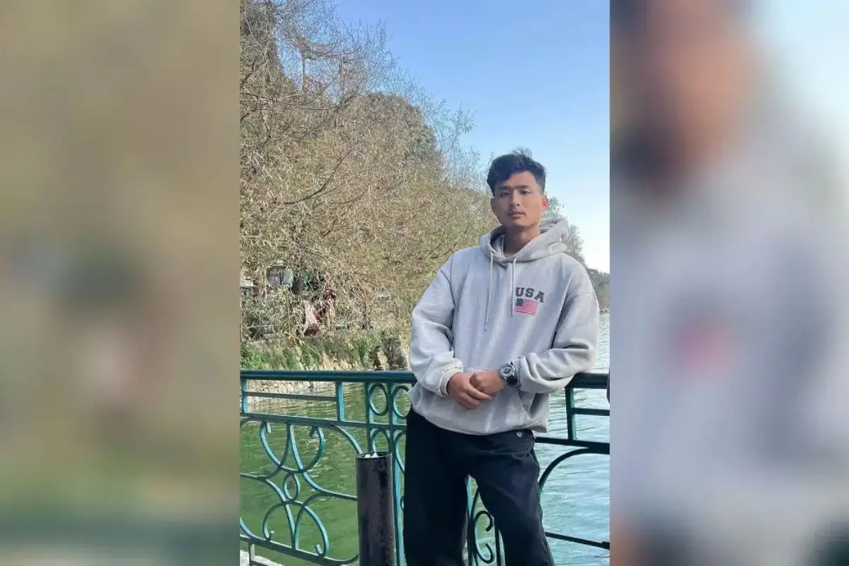 Tripura MBA student Anjel Chakma, 24, who was fatally stabbed in Dehradun after confronting men hurling racial slurs and calling him "Chinese," sparking nationwide outrage over hate crimes.
