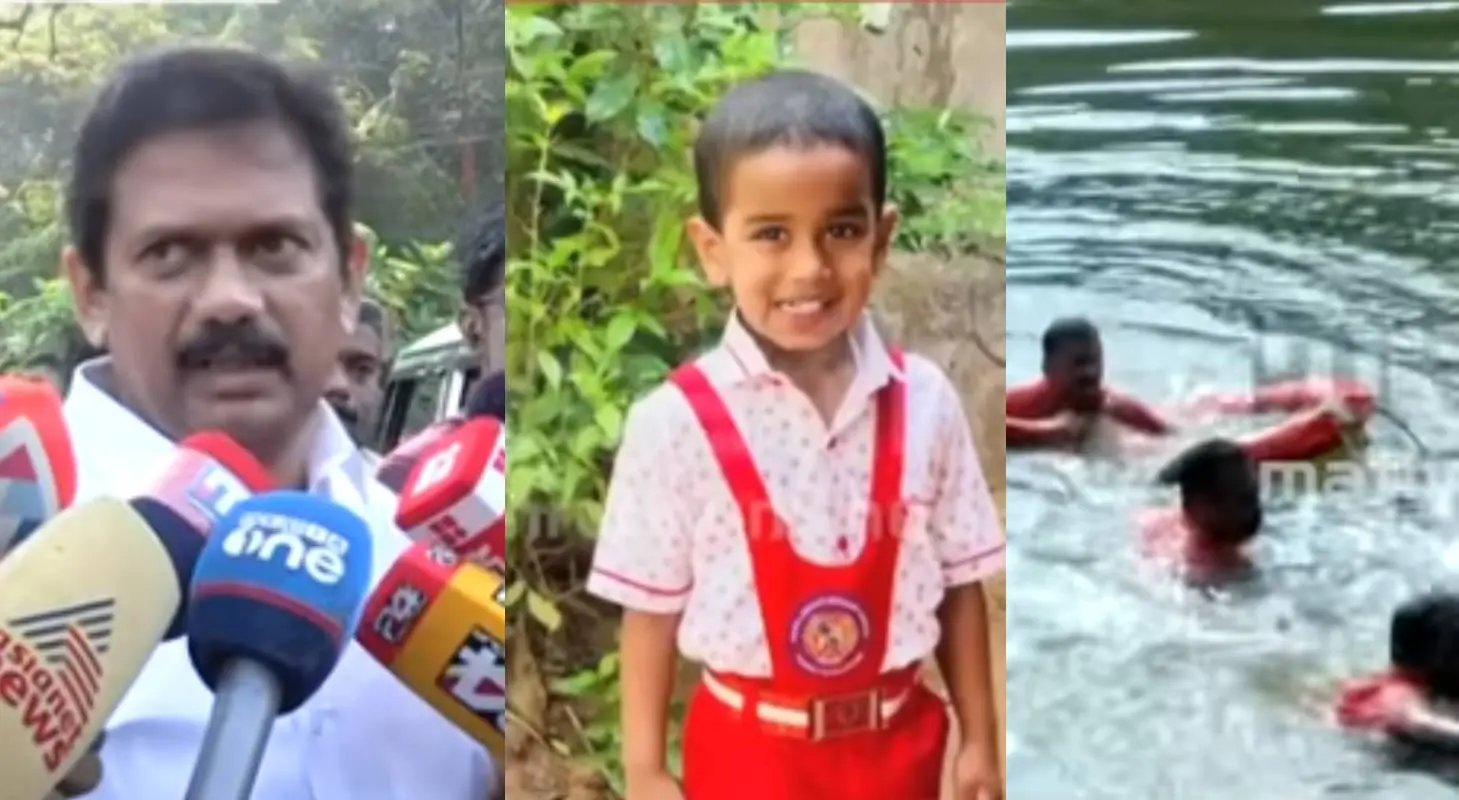 നഗരസഭാ ചെയർമാൻ സുമേഷ് അച്യുതൻ, സുഹാൻ | Photo:screengrab/mathrubhuminews