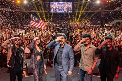 WATCH | Vijay’s Jana Nayagan audio launch: Atlee breaks down, Mamitha dances to superstar’s hits