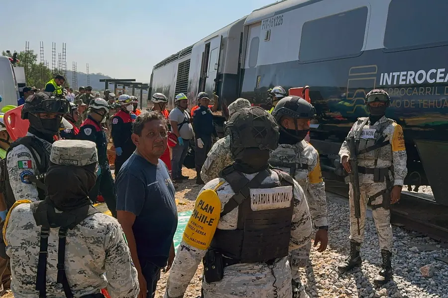 Passenger train derails in Mexico, killing 13 and injuring 98 people