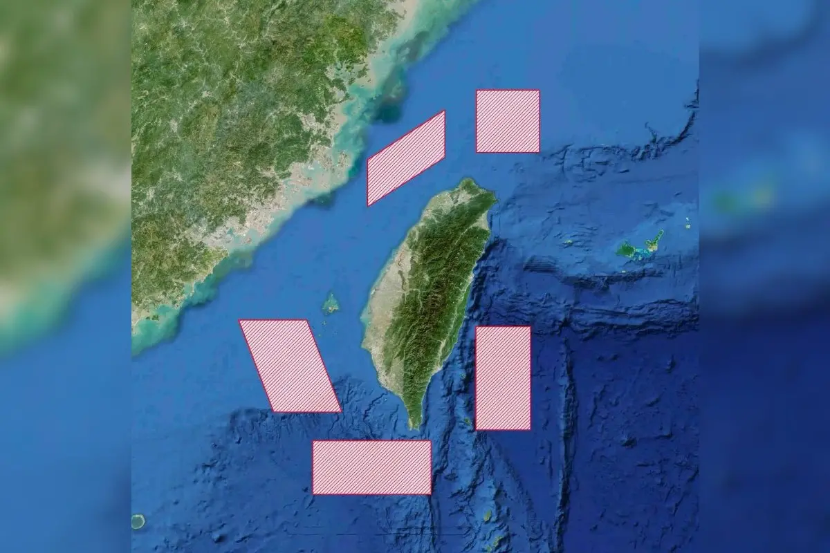 China announces 'major' military drills around Taiwan | Photo: X/@kbar57