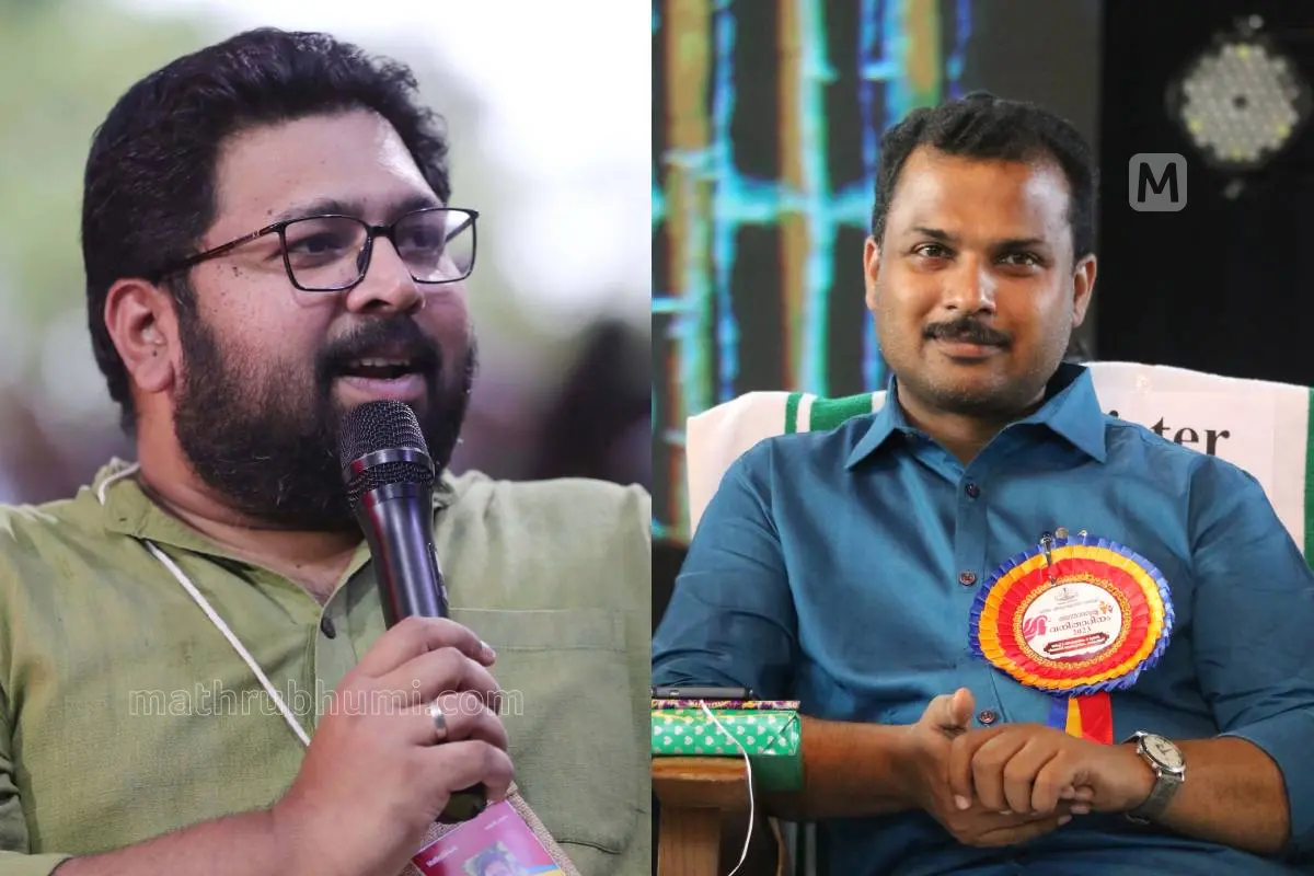 കെ.എസ്. ശബരിനാഥൻ, വി.കെ. പ്രശാന്ത് | ഫോട്ടോ - മാതൃഭൂമി