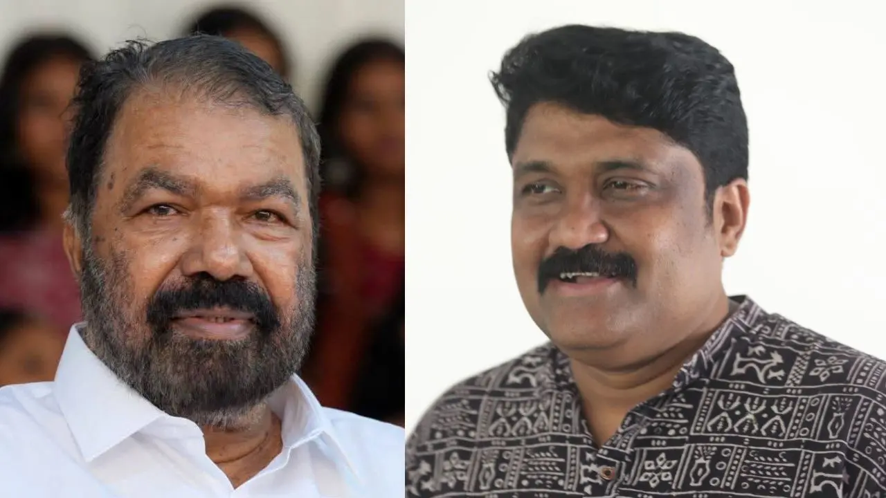 വി. ശിവൻകുട്ടി | ചിത്രം: ബി. മുരളീകൃഷ്ണൻ, മാതൃഭൂമി | എ.എ. റഹിം | ചിത്രം: സാബു സ്കറിയ, മാതൃഭൂമി