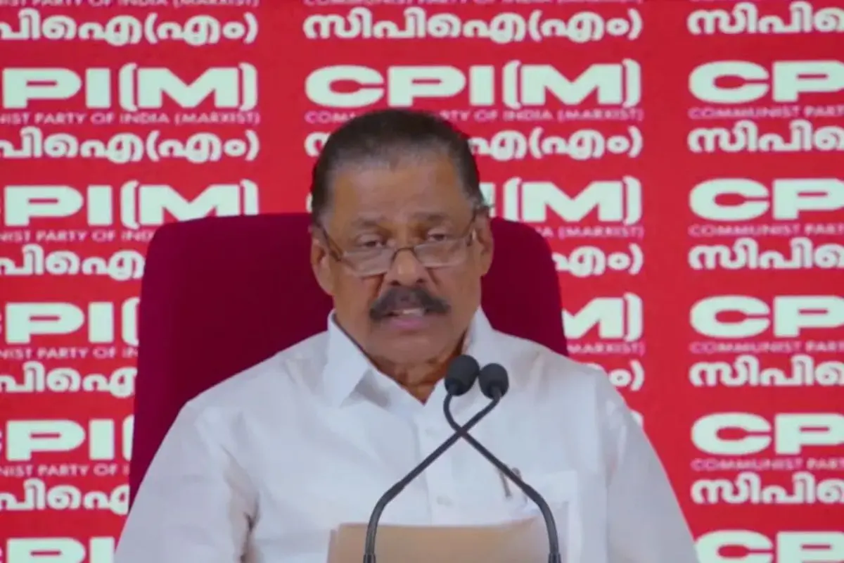 Kerala CPM state secretary MV Govindan.