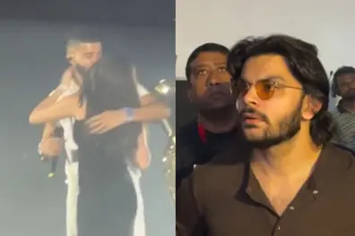 Viral kiss drama! Tara Sutaria–Veer Pahariya clap back: ‘Clever editing, jokers’ | WATCH