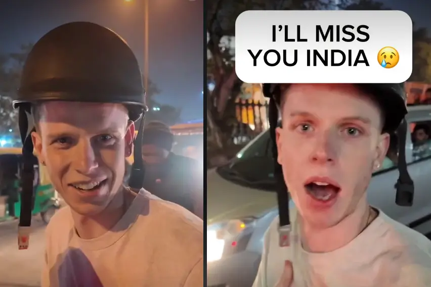‘എനിക്കും ഒരു ആധാർ കാർഡ് വേണം’ ! ഇന്ത്യയിൽ നിന്ന് മടങ്ങുന്ന വിദേശിയുടെ വൈകാരിക വീഡിയോ