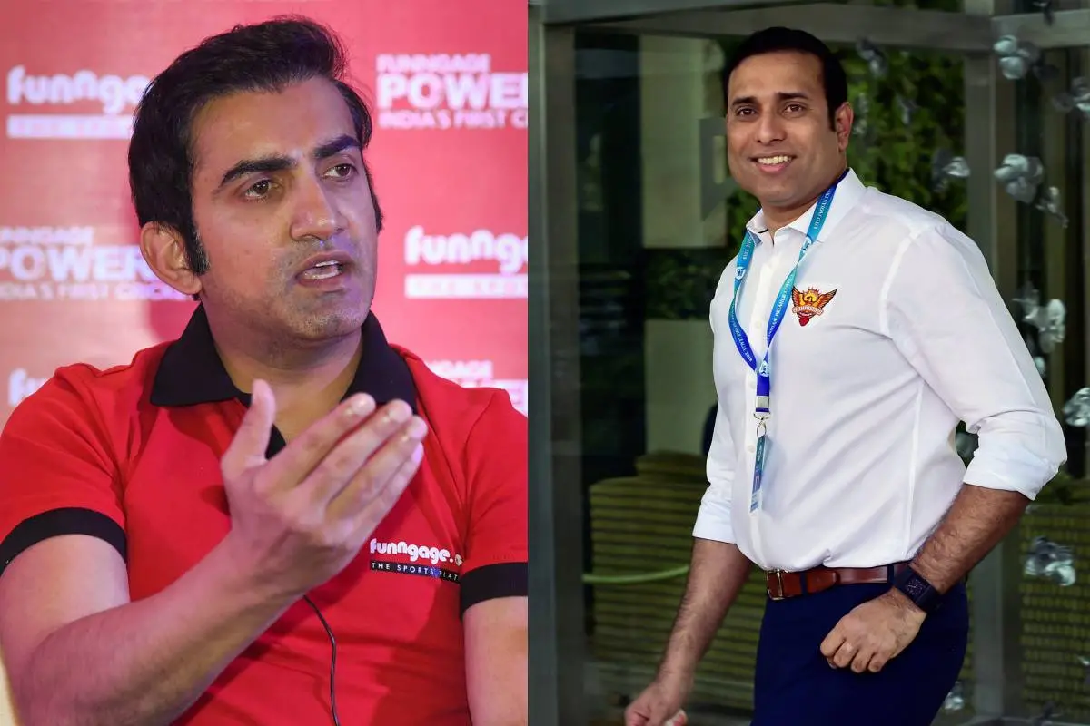 ഗൗതം ഗംഭീര്, വി.വി.എസ്. ലക്ഷ്മണ് | ഫോട്ടോ - പിടിഐ