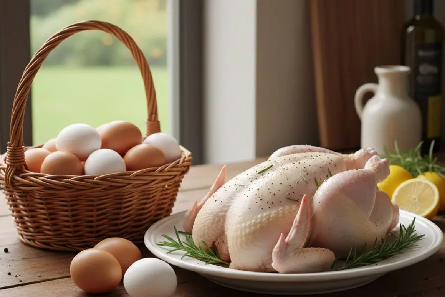 egg and chicken