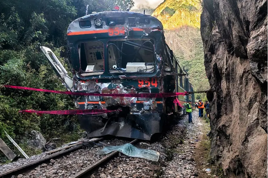 Machu Picchu train crash