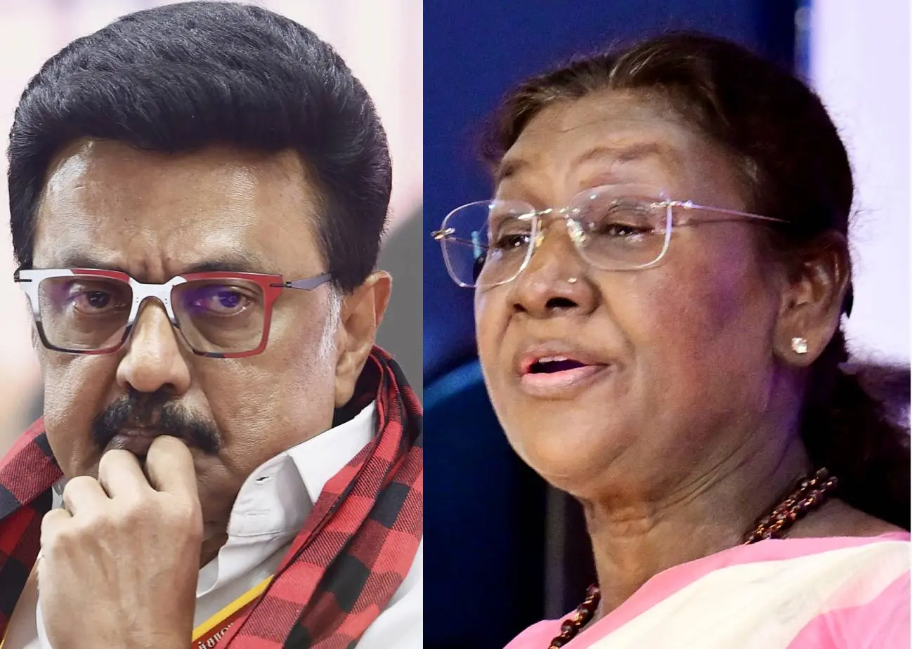 എം.കെ. സ്റ്റാലിൻ, ദ്രൗപദി മുര്മു | Photo: PTI, ANI