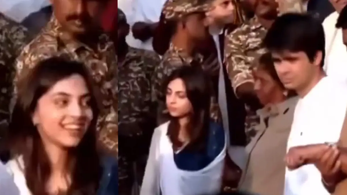 Photo: Screengrab from ANI video
