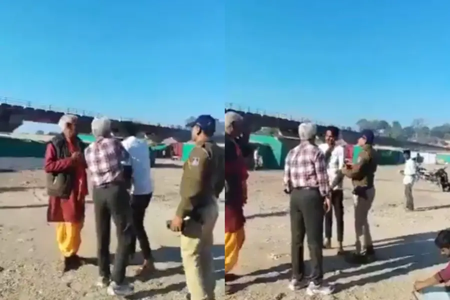 IAS officer abuses elderly priest over public urination in Madhya Pradesh | VIDEO