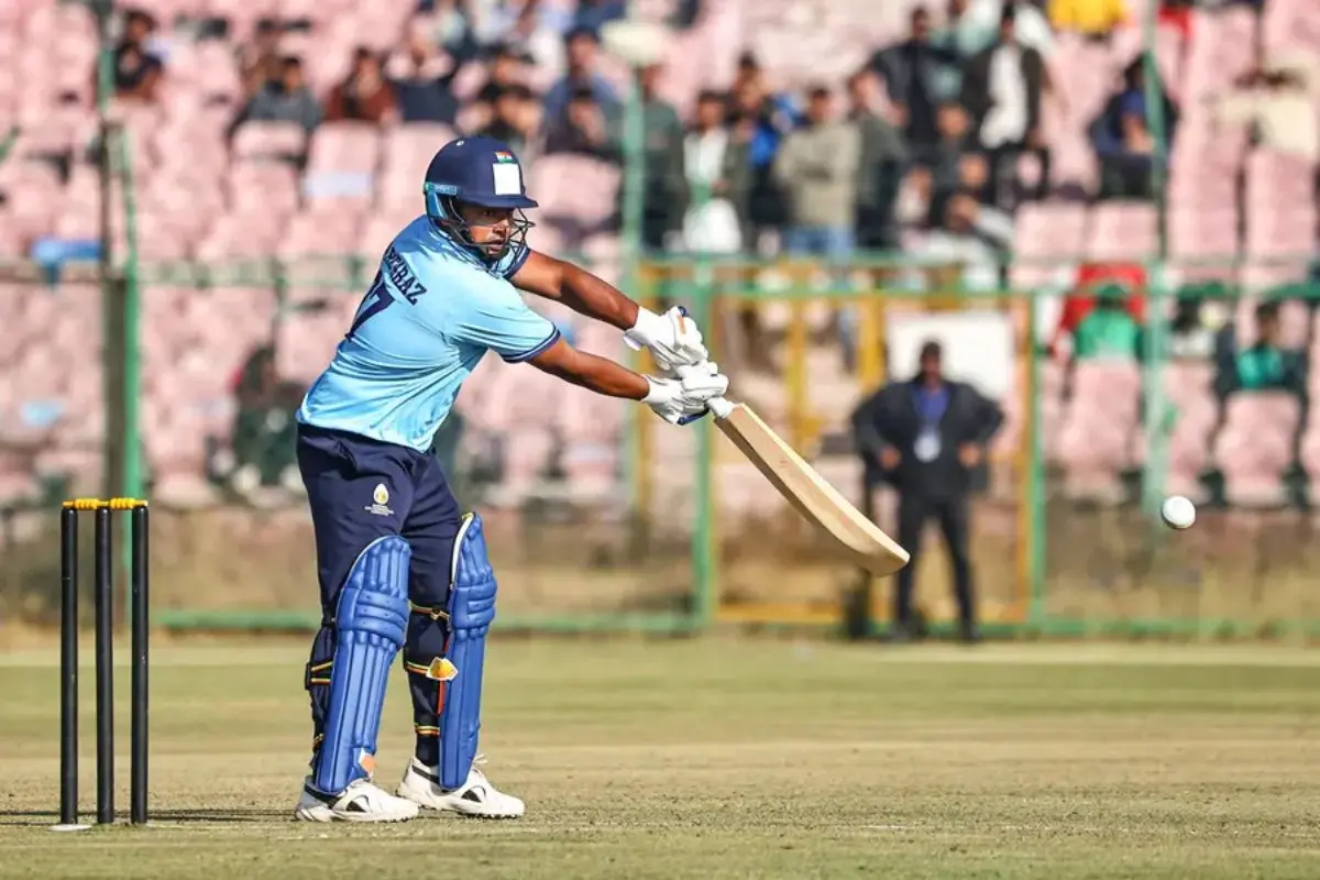 Sarfaraz Khan | Photo: PTI