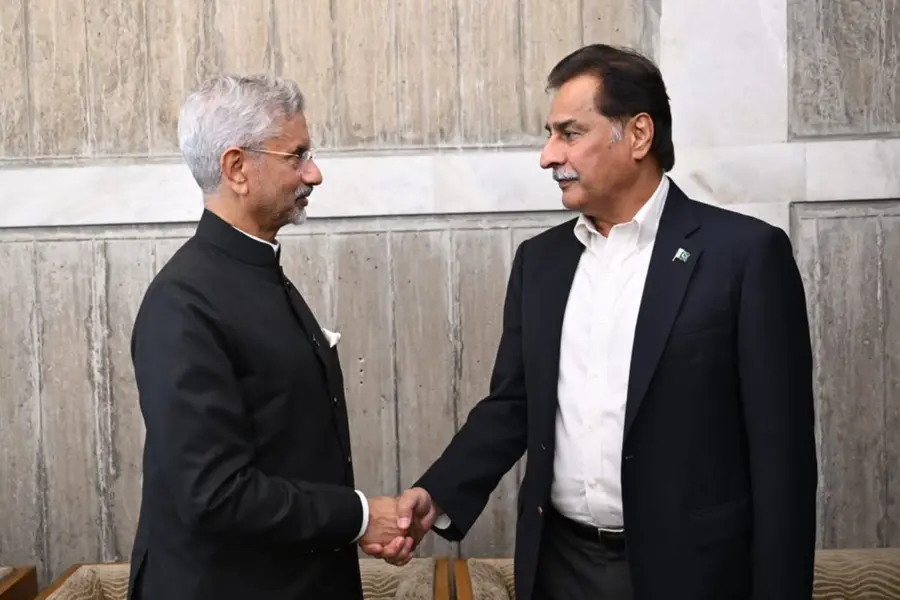 S Jaishankar met Pakistan's National Assembly Speaker Sardar Ayaz Sadiq