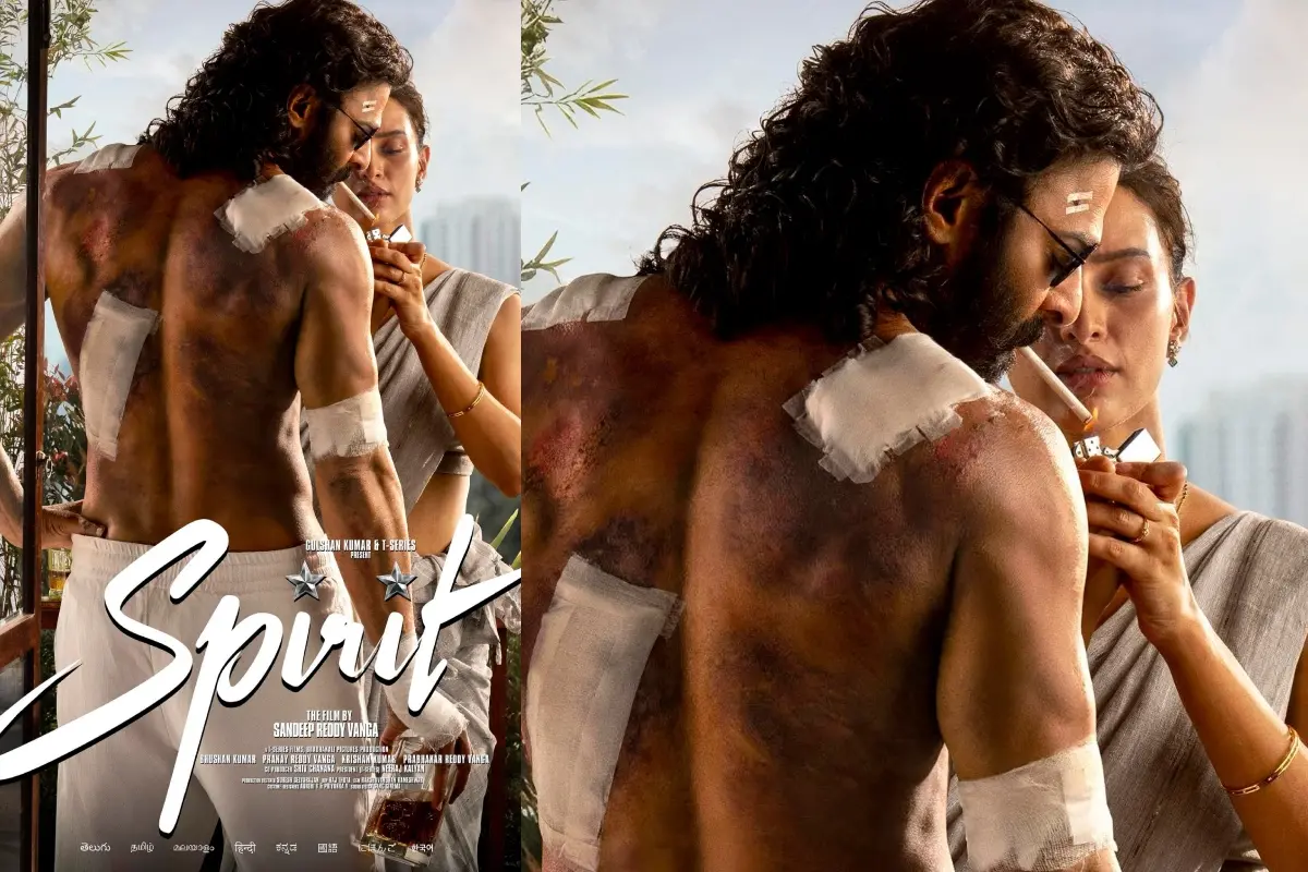 'സ്പിരിറ്റ്' ഫസ്റ്റ് ലുക്ക് | Photo: Facebook/ Prabhas
