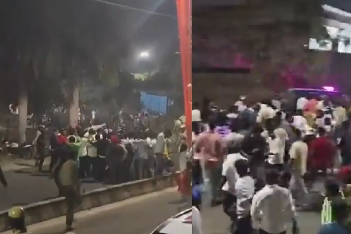 A visual of the incident