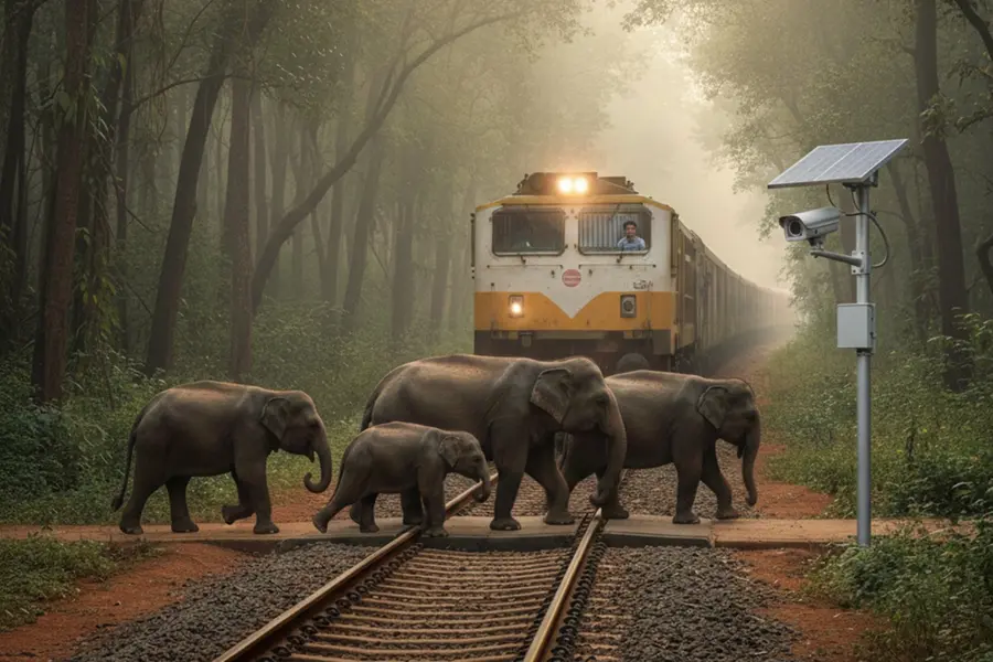 Here’s how AI cameras and thermal sensors helped Tamil Nadu achieve ‘near-zero elephant deaths’